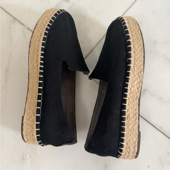 Joie Womens 7.5 Cara Black Canvas Platform Espadrille Summer Vacation Beach NWOT - Picture 7 of 9